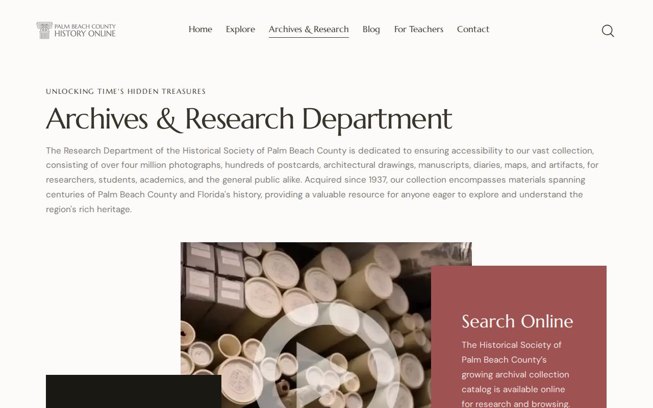 Greenacres city directory context in Historical Society archive
