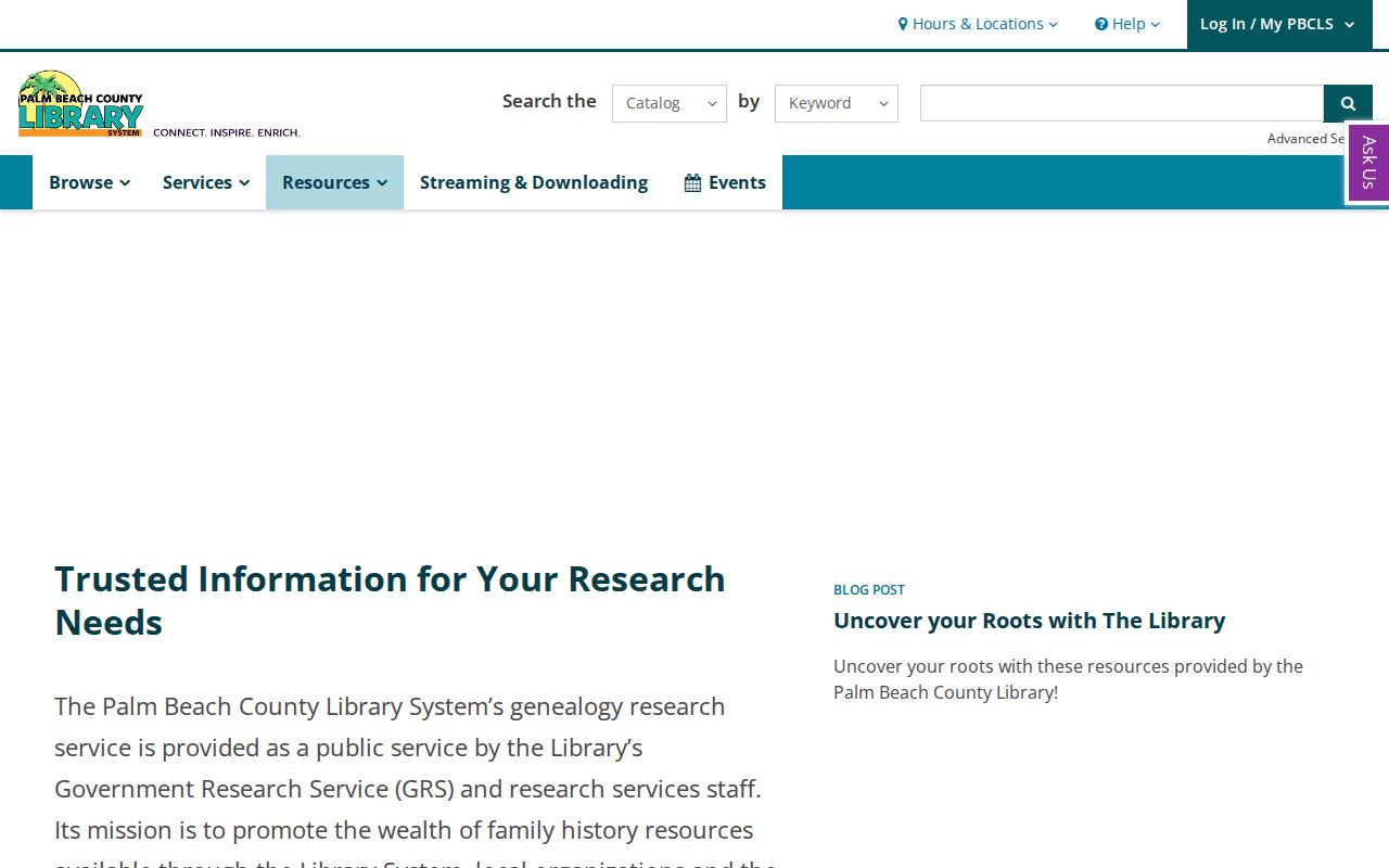 Greenacres city directory genealogy resources at Palm Beach County Library